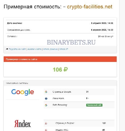 Crypto Facilities – ЛОХОТРОН. Реальные отзывы. Проверка