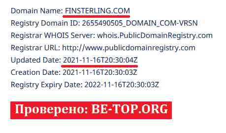 FinSterling МОШЕННИК отзывы и вывод денег