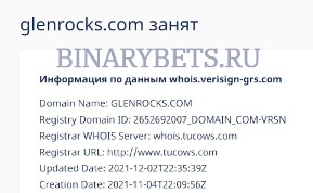 Glenrocks – ЛОХОТРОН. Реальные отзывы. Проверка