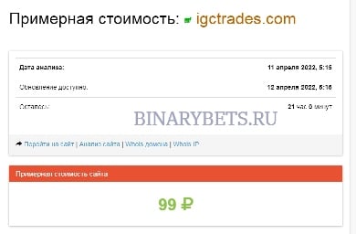 IGCTrades – ЛОХОТРОН. Реальные отзывы. Проверка