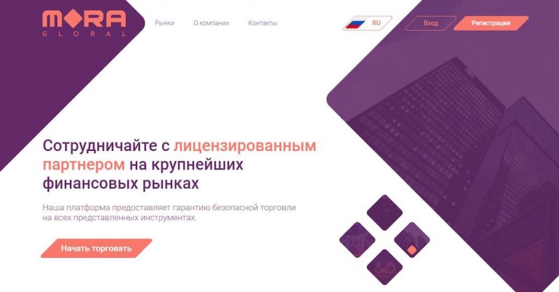 Mora Global (Мора Глобал): проверка платформы и отзывы инвесторов о брокерской компании