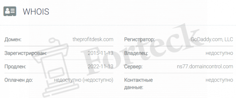 TheProfitDesk – брокер, который не заплатит