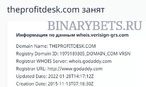 TheProfitDesk – ЛОХОТРОН. Реальные отзывы. Проверка