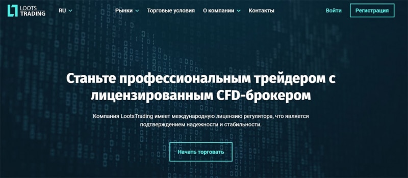 Брокер LootsTrading – компания аферистов и воров. Полный обзор проекта