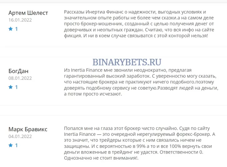 InertiaFinance – ЛОХОТРОН. Реальные отзывы. Проверка