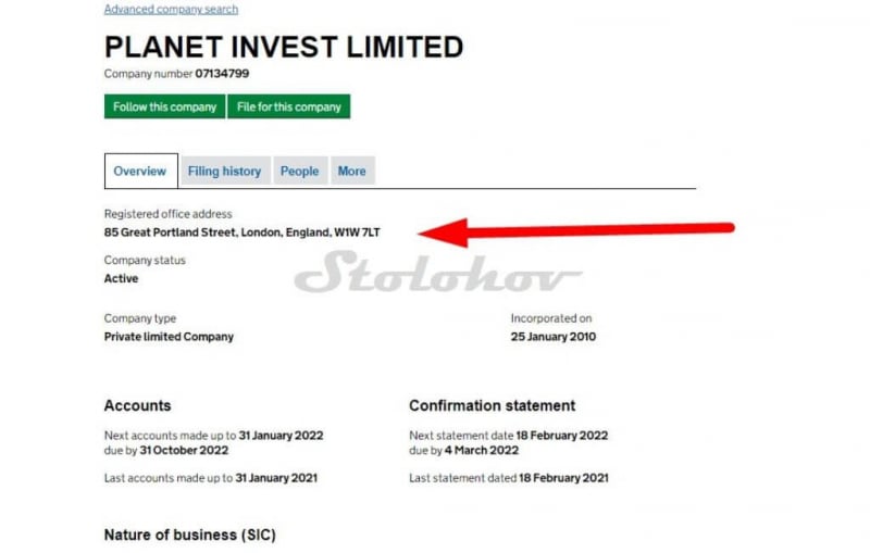 Компания Planet Invest Limited: отзывы о брокере и обзор сайта