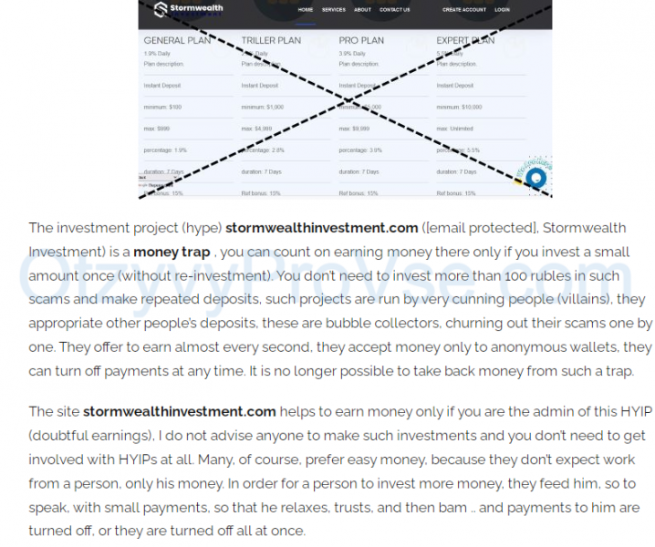 Stormwealth Investment