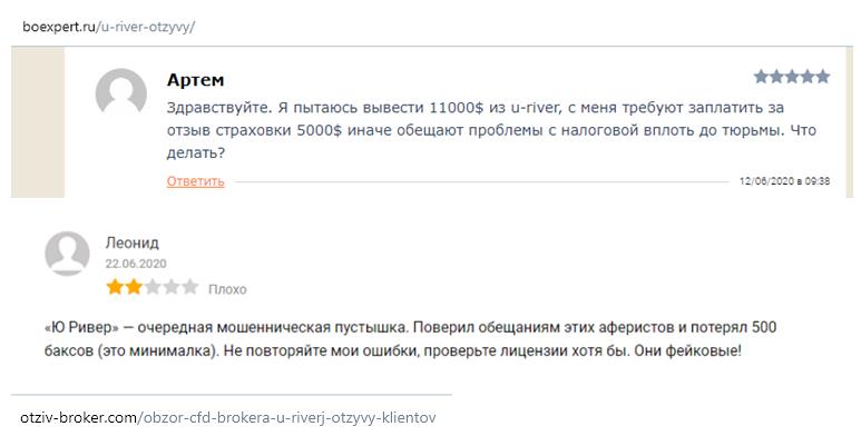U River — честная торговая площадка или очередной развод: отзывы инвесторов