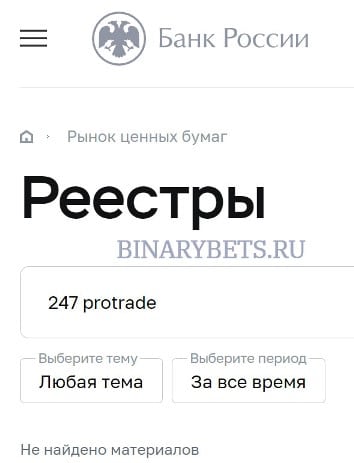 247 ProTrade – ЛОХОТРОН. Реальные отзывы. Проверка