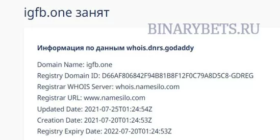 IGFB – ЛОХОТРОН. Реальные отзывы. Проверка