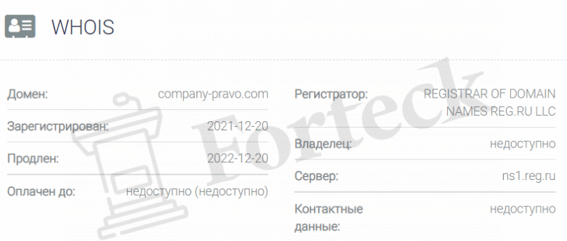 Липовые юристы Право company-pravo.com – обман в сети