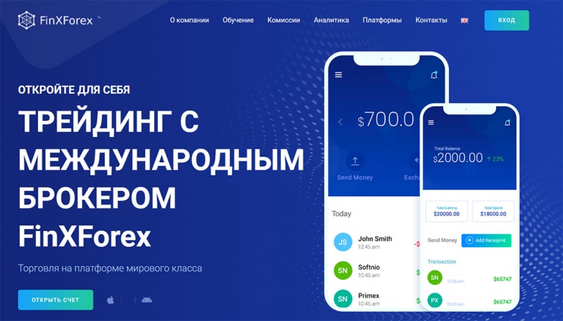 Обзор finxforex.com, и отзывы о нем обманутых трейдеров и инвесторов.