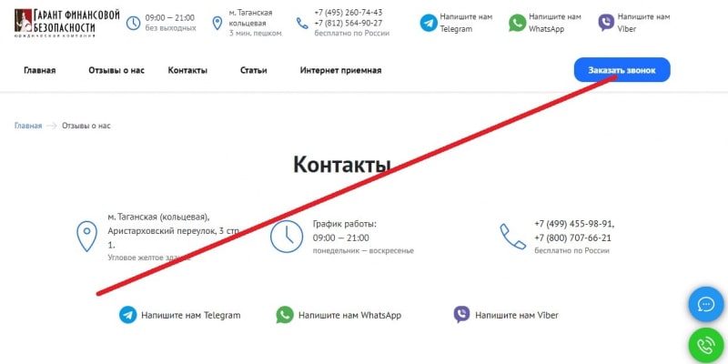 Гарант Финансовой Безопасности — отзывы о vkladsos.ru