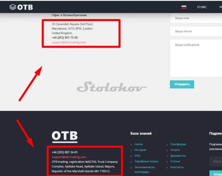 OTB-Trading: отзывы о брокере и обзор платформы. Стоит ли торговать?