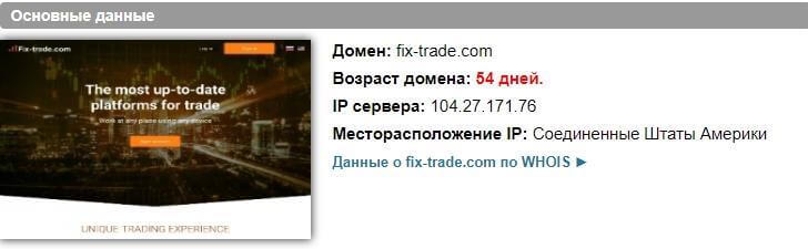 Отзывы о брокере Fix-Trade — лохотрон или нет?