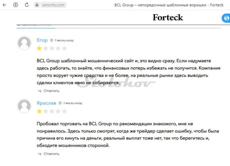 Отзывы о скам-проекте BCL Group: полный обзор, вывод денег