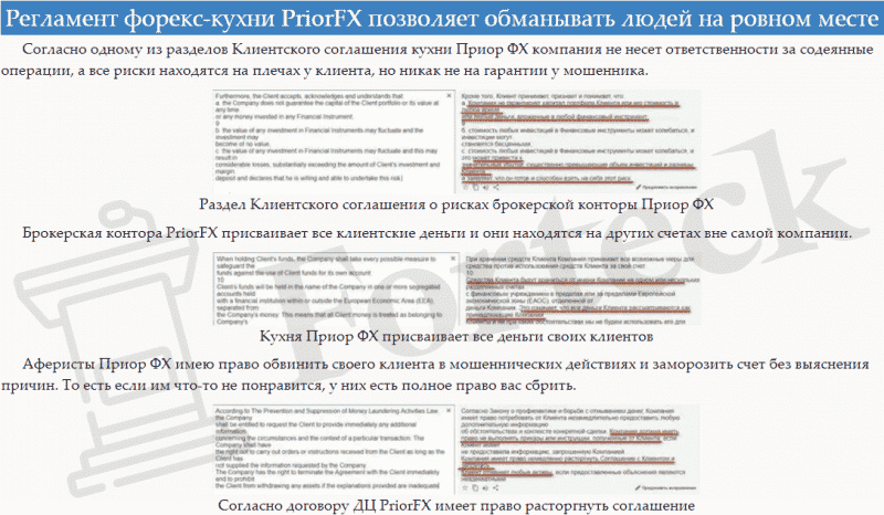 PriorFX: отзывы реальных трейдеров и независимые оценки, описание