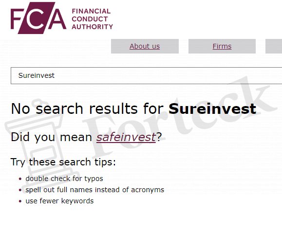 Sureinvest – обзор нового липового брокера