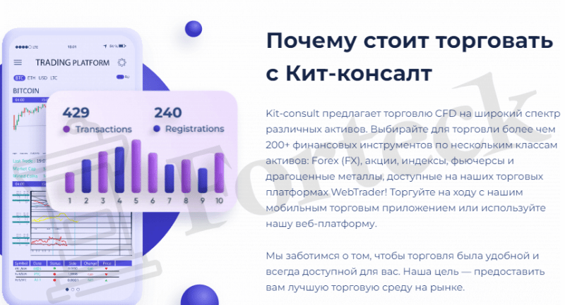 Kit Consult – шарлатаны, обманывающие на Форекс