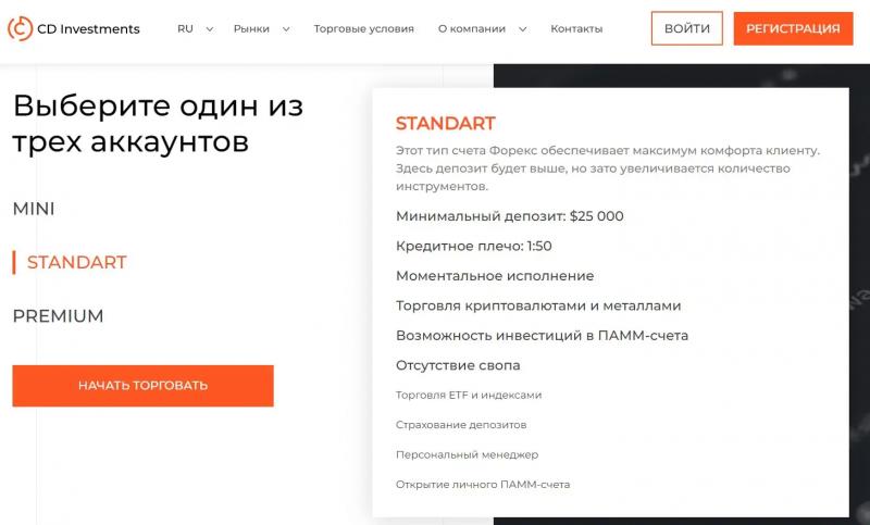 Что следует знать о брокерской компании CD Investments