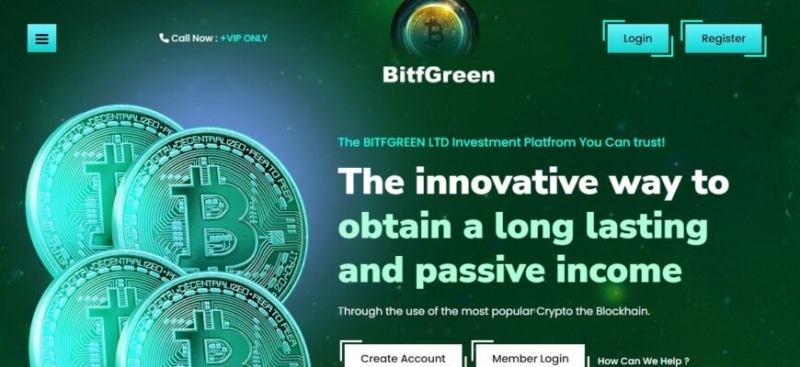 Хайп-проект BITFGREEN (БИТФГРИН, bitfgreen.com)