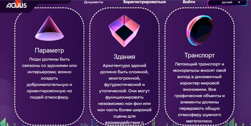 Проект Aojus (Аоджус, Аожус, аожус.ком, aojus.com)