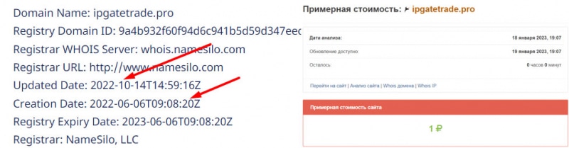 Основные данные Ipgate Trade. Что это если не очередной лохотрон и развод?