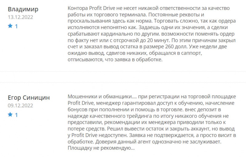 Profit Drive - можно доверять или очередной лохотрон и развод?