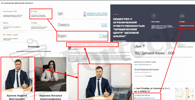 Юридический центр Деловой Альянс (advekon-urist.online) правда о лжеюристах!
