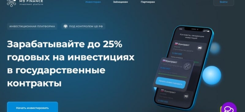 Проект MD FINANCE (ООО «МОДУЛЬДЕНЬГИ», mdfin.ru)