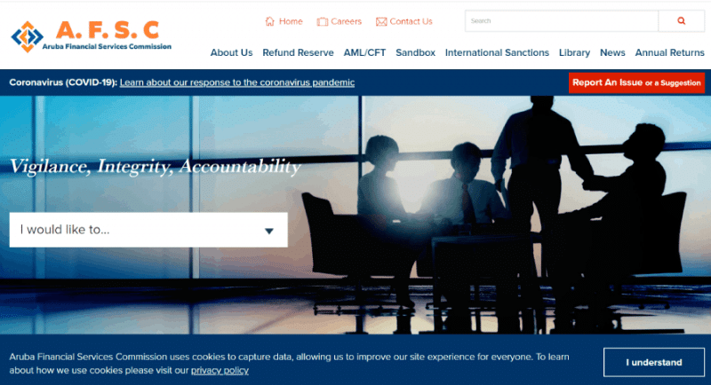 Aruba Financial Services Commission (arubafsc.org) правда о липовом регуляторе!