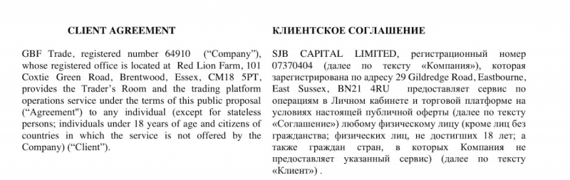 SJB Capital Limited: отзывы клиентов о работе компании в 2023 году