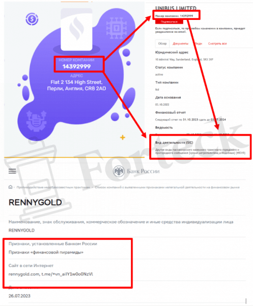 RENNYGOLD (rennygold.com) свежая пирамида от мошенников!