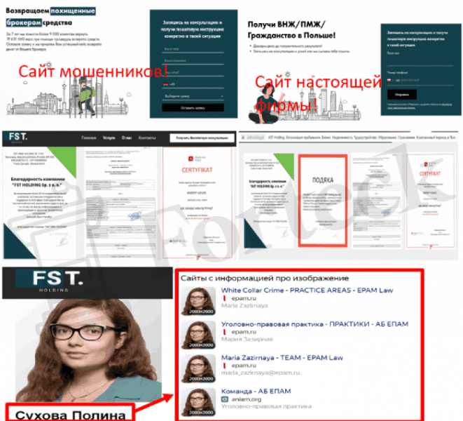 FST Holding (globalchargeback.site) почему это лжеюристы?