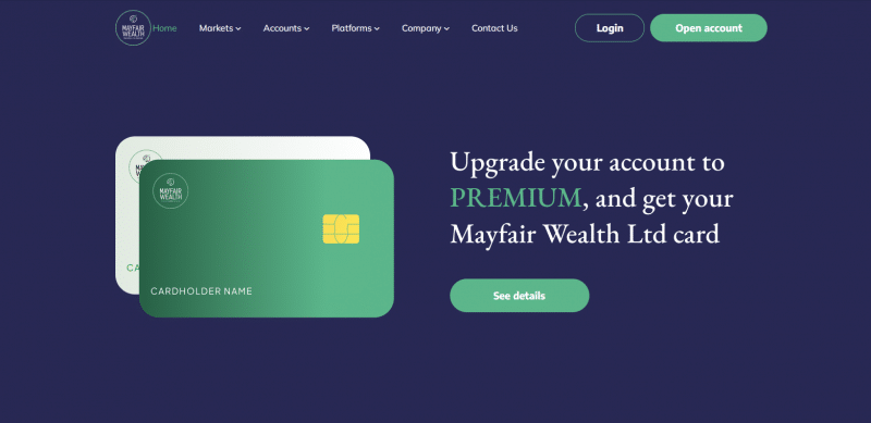 Mayfair Wealth Ltd — платформа для трейдеров, отзывы