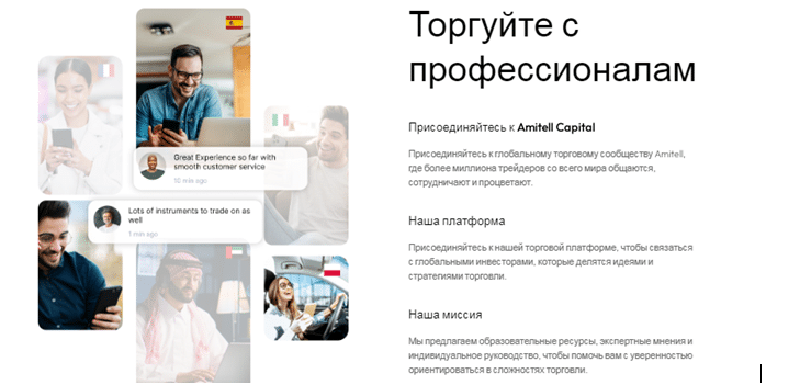 Проект Amitell Capital PTE LTD — отзывы, разоблачение