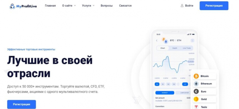 Брокер MyProfitLive (МайПрофитЛайв, myprofitlive.com)