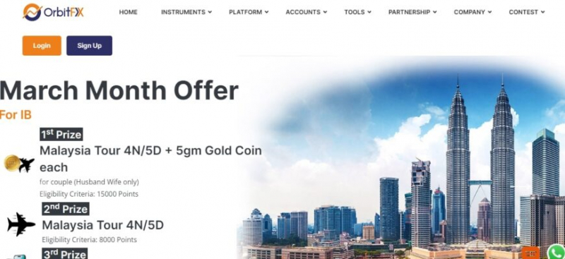 Брокер Orbit Global FX (orbitglobalfx.com, Орбит Глобал ФХ)