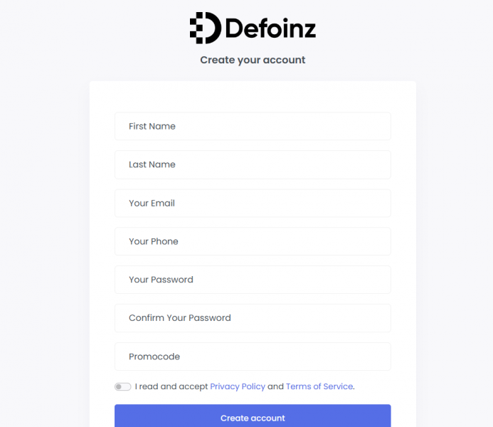 Defoinz — криптовалютный кошелек, отзывы