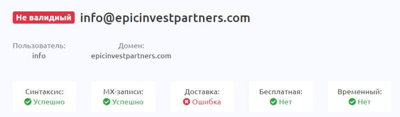 Финансовый посредник Epic Investment скорее всего лохотрон и развод. Можно ли вернуть деньги