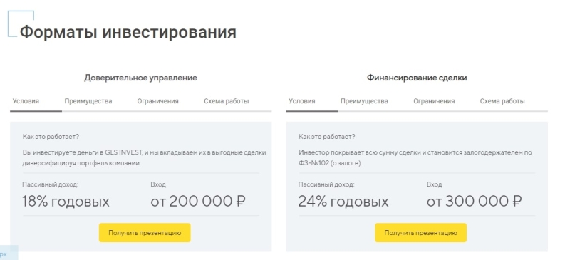 Компания GLS INVEST (ДЖИ ЭЛ ЭС ИНВЕСТ, glsinvest.ru)