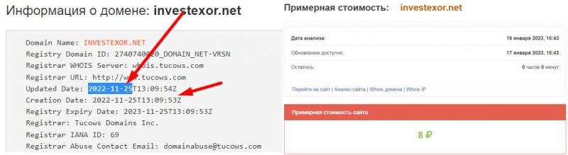 Лжеброкер Investexor. Заморский лохотрон и развод. Не стоит сотрудничать, опасно.