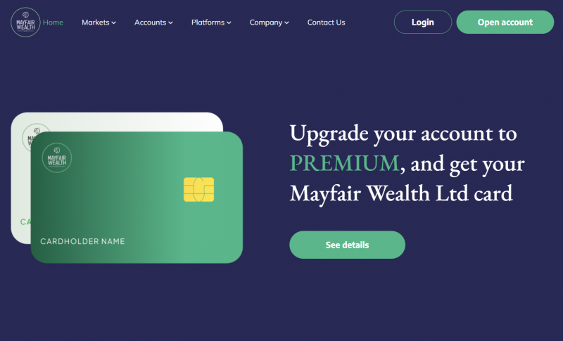 MayFair Wealth LTD отзывы. Псевдоброкер?