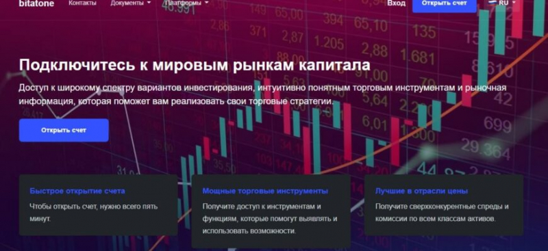 Онлайн-брокер Bitatone (Битатон, bitatone.com)